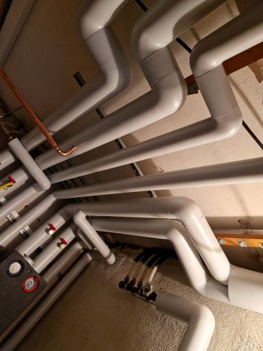 Isolierarbeiten nach Fertigmontage